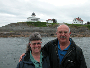 Us at Point Retreat in Alaska