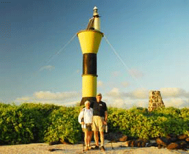 Allie at Punta Suarez