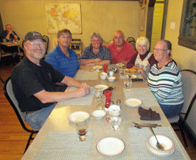 Jon, Tony, Chris, Tom, Terri, Anita in Newfoundland