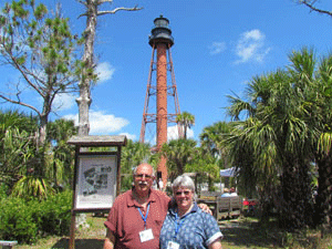 Us at Anclote Key in FL