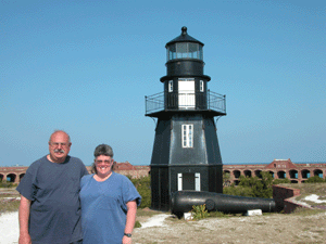 Us at Garden Key in Florida