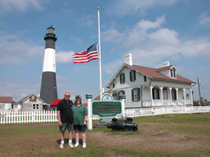 Us at Tybee Island in Georgia