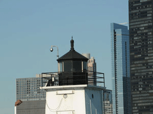 Chicago Harbor SE Guidewall Lighthouse