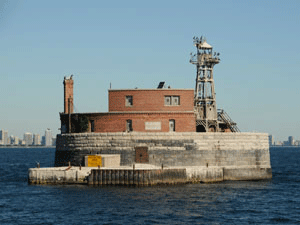 Four Mile Intake Crib Lighthouse