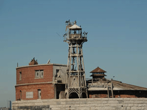 Four Mile Intake Crib Lighthouse