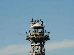 Four Mile Intake Crib Lighthouse