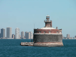 Wilson Avenue Crib Lighthouse