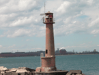 Buffington Harbor Breakwater Lighthouse