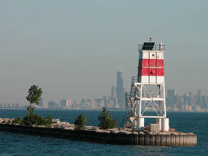 Calumet Harbor Breakwater Lighthouse