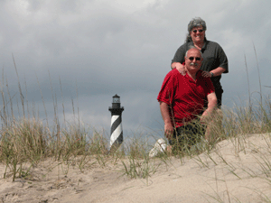 Us at Cape Hatteras in North Carolina