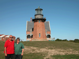 Us at Block Island Southeast in Rhode Island