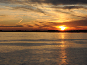 Sunset from Turkey Point