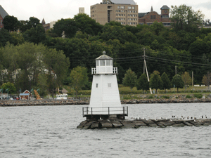 Burlington North Breakwater Lighthouse